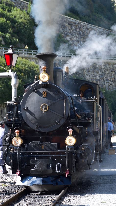 Free Images : train, smoke, alpine, nostalgia, switzerland, oldtimer, steam engine, historically ...