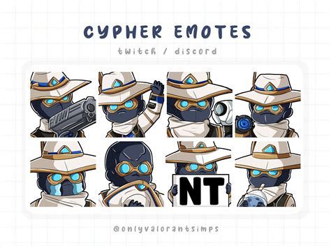 Cypher Valorant, Cypher Valorant Twitch Emotes, Cypher Valorant Discord Emote, Cypher Valorant ...