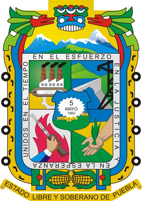 Escudo de Puebla - Wikipedia, la enciclopedia libre