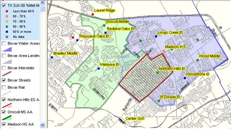 San Antonio School Districts Map - Maping Resources