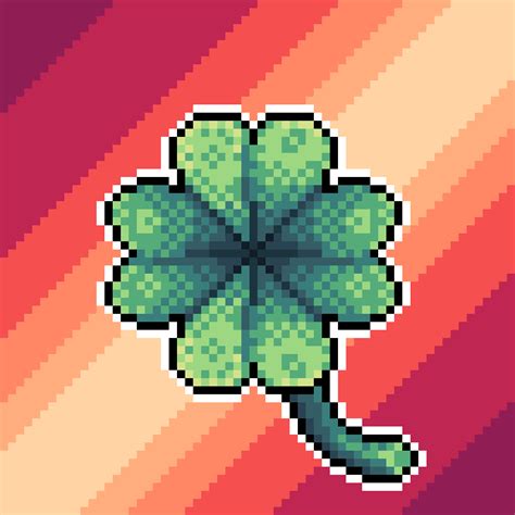 Clover Pixel Art by DandelioNPixelart on DeviantArt