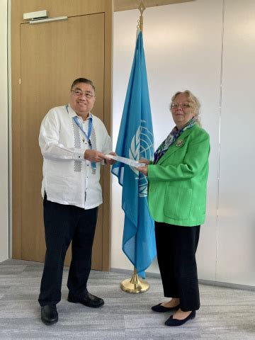 New Permanent Representative of Philippines Presents Credentials to the ...