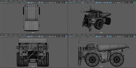 ArtStation - Mining Haul Truck | Game Assets