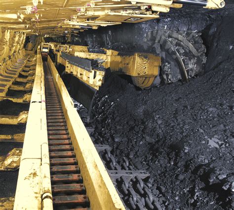 pic of longwall | Cat EL3000 Longwall Shearer in coal mine. | Coal ...