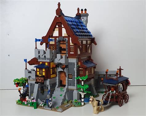 LEGO MOC Medieval Castle Keep by Gr33tje13 | Rebrickable - Build with LEGO