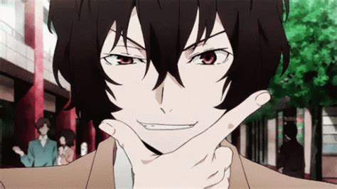 Bungou Stray Dogs Osamu Dazai GIF - Bungou Stray Dogs Osamu Dazai I Have An Idea - Discover ...