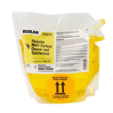 Ecolab Peroxide Multi Surface Cleaner And Disinfectant Discount ...