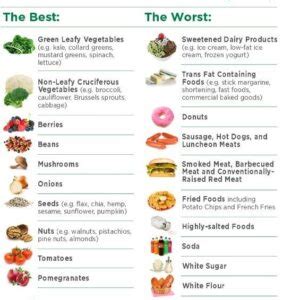 40 Junk Food List | Healthy And Unhealthy Food List