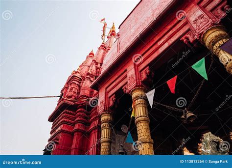 Shri Durga Temple in Varanasi, India Editorial Stock Image - Image of ...