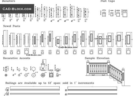 Architectural drawings, free CAD Blocks download