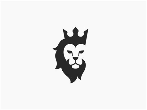 Lion Logo – Alternative Version | Lion logo, Animal logo, Lion art