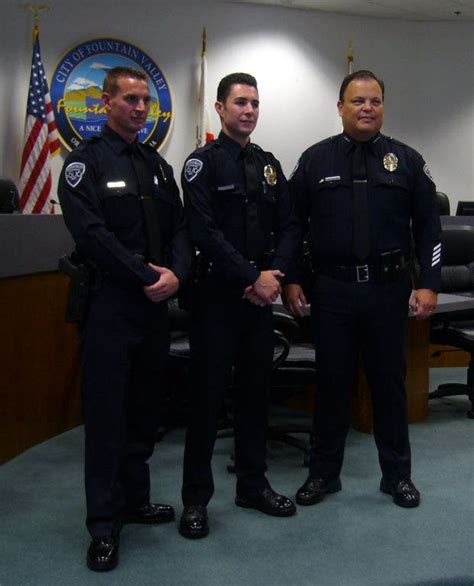 Family, Duty Guide Fountain Valley's Two Newest Police Officers ...