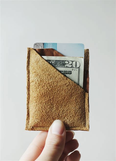 DIY Leather Wallet - The Merrythought