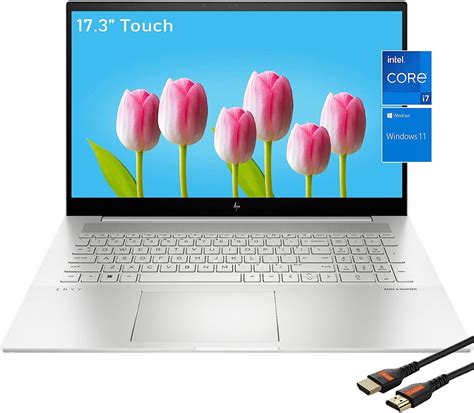 HP Envy 17.3 Touchscreen Laptop, Windows11, FullHD Display 100%sRGB, i7-1165G7, Backlight ...