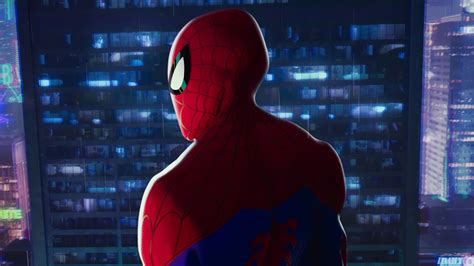 Spider man into the spider verse movie wallpaper - bxeluxe