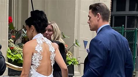 John Cena & Shay Shariatzadeh Hold Hands After Vancouver Wedding ...