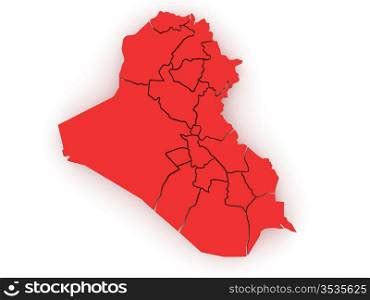 Map of Israel. Political map of Israel with the several districts ...