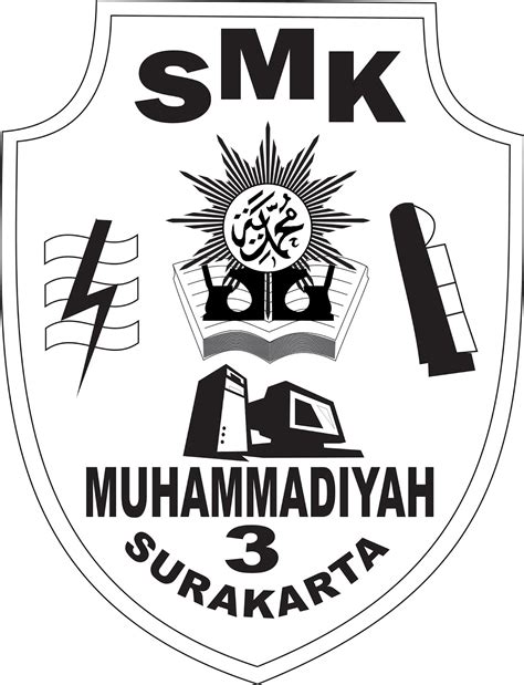 LOGO SMK MUH 3 SKA DAN LOGO MUHAMMADIYAH ~ Heri Syaifudin Blogg's