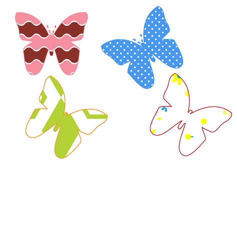 Download Colorful Butterfly Patterns SVG | FreePNGImg