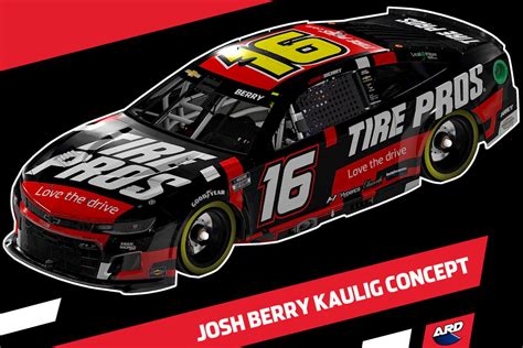 Josh Berry Tire Pros concept wo/number by Austin Doran - Trading Paints