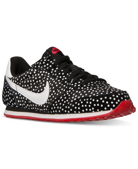 Nike Women's Genicco Print Casual Sneakers From Finish Line in Black - Lyst