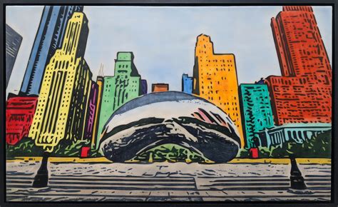 Chicago Skyline 2 - Joel Anderson Art