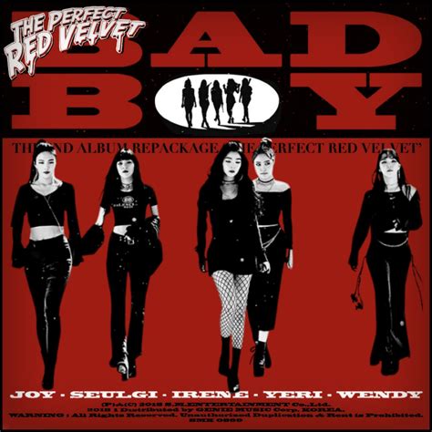 RED VELVET BAD BOY (THE PERFECT RV) album cover #1 by LEAlbum | Red ...