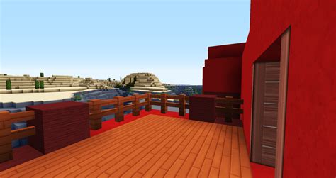 RED concrete Minecraft Map