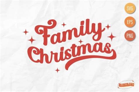 2 Family Christmas Matching Svg Designs & Graphics