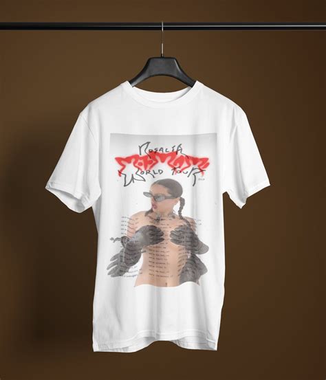 Rosalia Shirt, Motomami Tour Dates Shirt | Rosalia Concert Tee ...