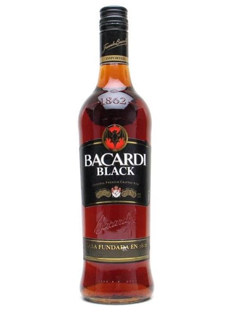 Bacardi Black Rum : Buy from World's Best Drinks Shop