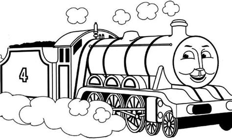 Thomas The Train Coloring Pages Gordon