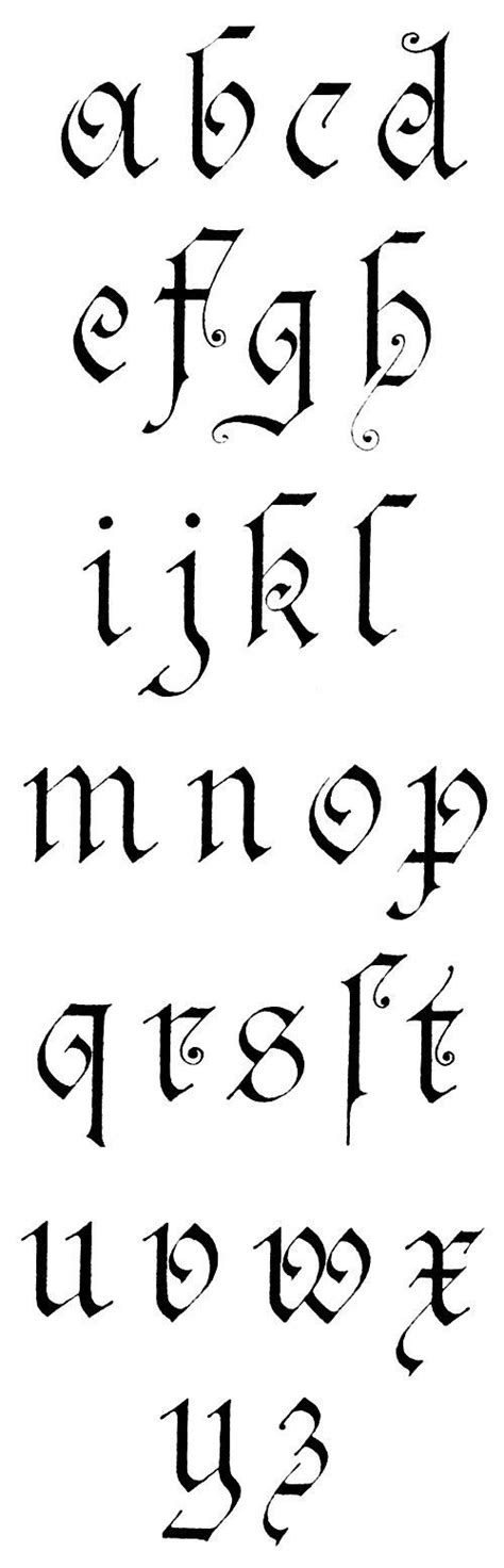 37 best Calligraphy -- Blackletter images on Pinterest | Fonts ...