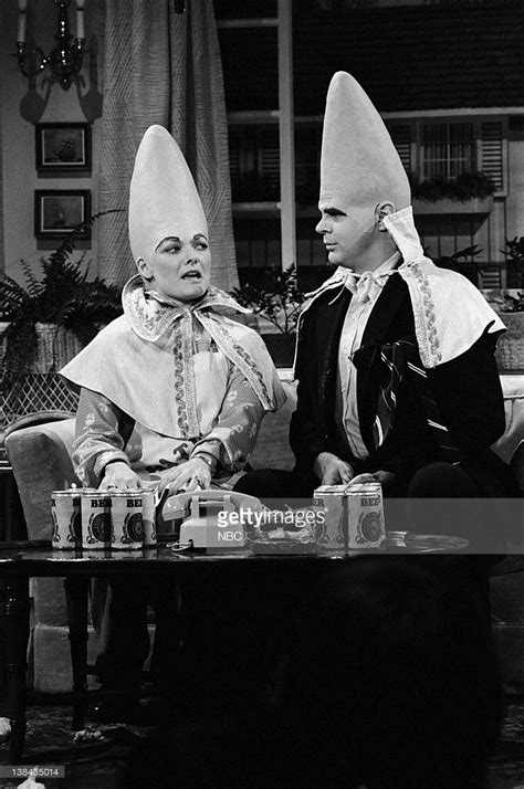 Jane Curtin as Prymaat Conehead, Dan Aykroyd as Beldar Conehead ...