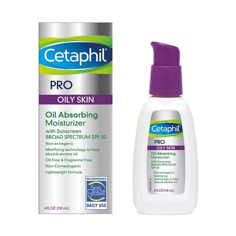 Cetaphil Pro Dermacontrol Oil Absorbing Face Moisturizer, For Oily Skin, 4 Fl Oz - Walmart.com ...