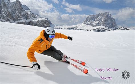 Enjoy Winter Sports Ski 1920x1200 WIDE Winter Sports