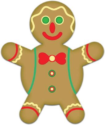 Gingerbread Man clip art