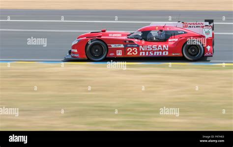 Nissan GT-R Lm Nismo (#23) with drivers Olivier Pla (FRA), Jann ...