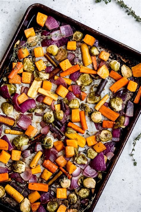 Balsamic Herb Sheet Pan Roasted Vegetables | Ambitious Kitchen