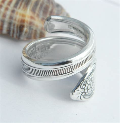 Personalized Spoon Ring Spoon Ring Spoon Jewelry Engraved