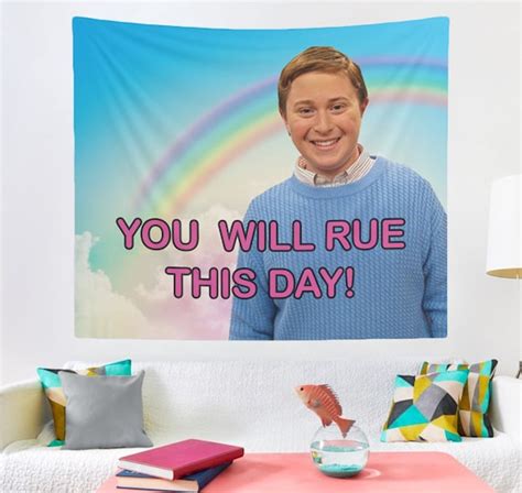 Nevel Papperman Rue This Day Meme Tapestry Hostel Dorm Decor | Etsy