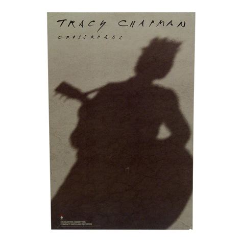 1989 Tracy Chapman Crossroads Album/CD Poster | Chairish