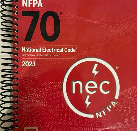 Nfpa 70 national electrical code NEC 2023 edition Spiral - Parking ...