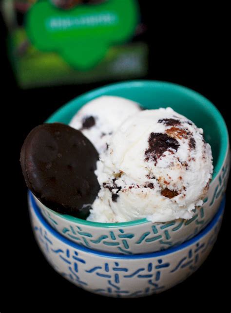 Eva Bakes - There's always room for dessert!: Thin mint ice cream