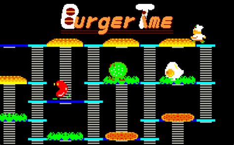 BURGERTIME, ES HORA DE COMER - Pixelmaniacos