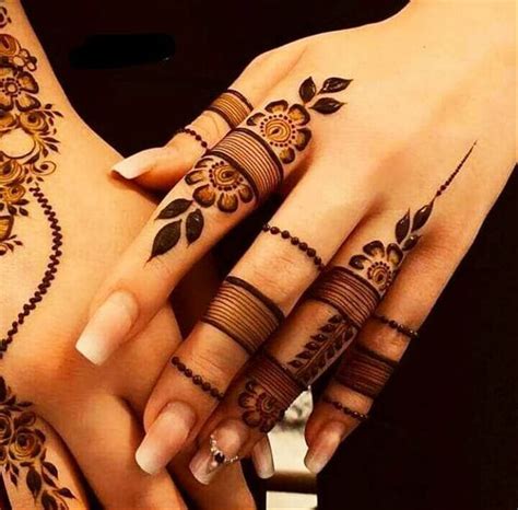 Latest Finger Mehndi Designs Rose Mehndi Designs Henna Tattoo Designs | The Best Porn Website