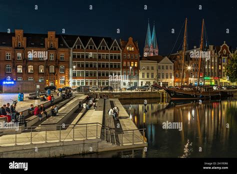 Riverfront lubeck hi-res stock photography and images - Alamy