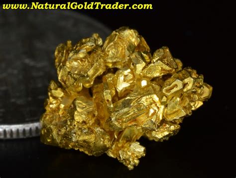 1.88 Gram Round Mountain Nevada Gold Specimen