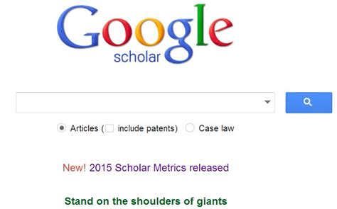 Google Scholar Digest: 2015 Google Scholar Metrics: happy monotony