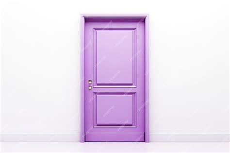 Premium Photo | The Colorful Panel Door Isolated On White Background
